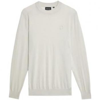 Lyle & Scott Men’s Tonal Eagle Merino Crew Neck Sweater – XS (Black)