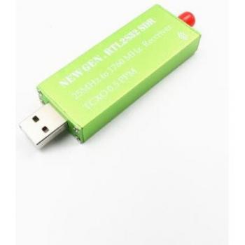 USB RTL-SDR with 0.5PPM TCXO Metal Case SMA R820T2 RTL2832U