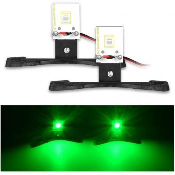 Lentes de proyector Ojos de demonio 2.5 para coche, pack de 2
