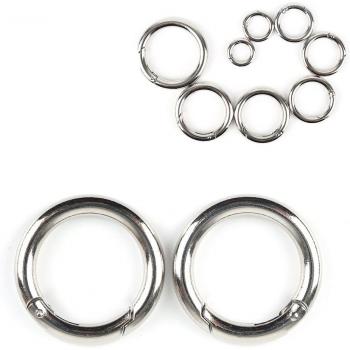 Dual O‑Ring Buckle Clips for Carabiners