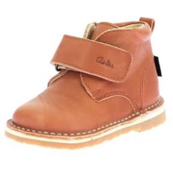 Aster Abocratch Bottines en Cuir Rouge