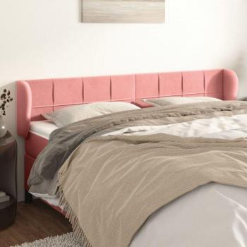 Piatto di testiera a orecchio rosa 163x23x78/88 cm (marca Furniture Limited)