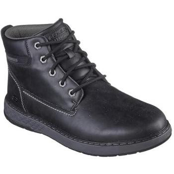 Skechers Garlan Deno Botas Negras con Ajuste Relajado 42.5