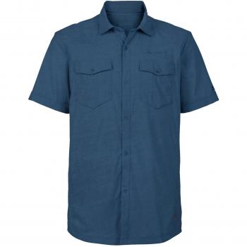 Iseo Hemd von Vaude für Herren, Farbe Fjordblau, Größe M