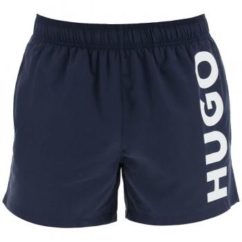 HUGO Men's Sustainable Beachwear Shorts ABAS