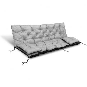 Système de Repos Jardin + Balancelle Gris Clair