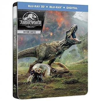 Jurassic World : Royaume Déchu Steelbook Blu-ray 3D