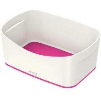 Leitz A5 MyBox Schalen-Set – ABS weiß/pink