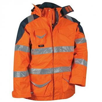 COFRA® PROTECTION Herren Winterjacke orange Größe 62