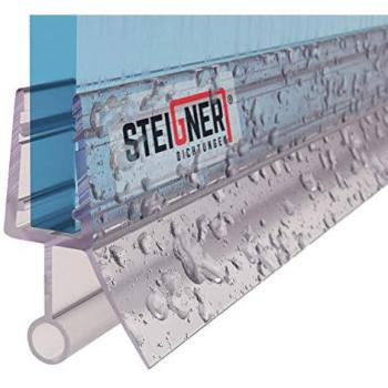 Joint étanche pour cabine de douche 120 cm – Vitre 3,5/4/5 mm – Steigner UK18