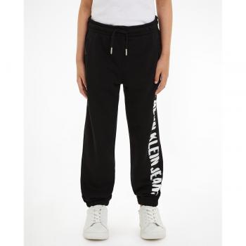 Pantaloni Relaxed Fit con Logo Pixel Calvin Klein Jeans Neri 10 Anni