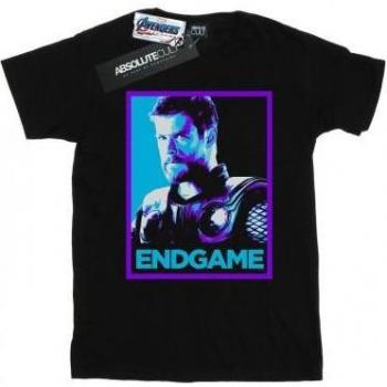 Camiseta de Thor para Niñas de Algodón Marvel Avengers Endgame