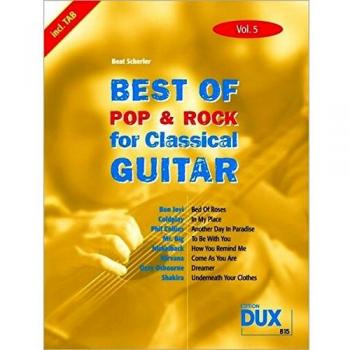 Best Of Pop & Rock for Classical Guitar 5