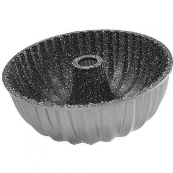 STONELINE® Gugelhupfform 24,5 cm – Premium‑Aluguss, nicht haftend, echte Steinpartikel