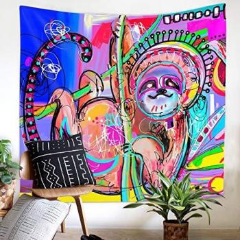 Sloth on Tree Branch Artwork