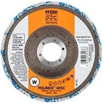 Disque abrasif fin Polinox 125 mm