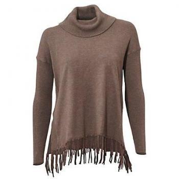 Heine Strickpullover Brauner Rollkragen