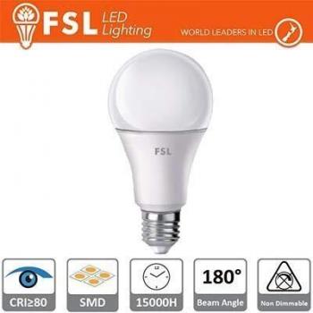LAMPADA LED GLOBO BULBO A60 E27 15W 4000K LUCE NATURALE FLA70N15W40K27