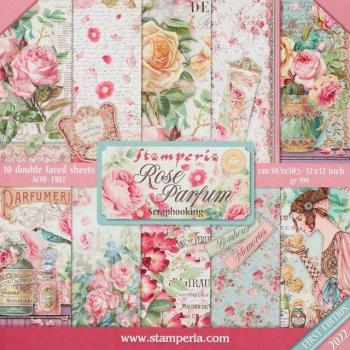 Scrapbook-Block Duftende Rosen