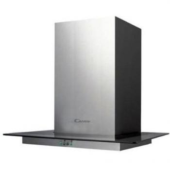 Candy CVM 670 LX 60 cm Inox Chimney Hood with Protective Glass Panel