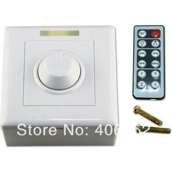 Kit de 4 Dimmer LED IR 12V 8A con Control de Brillo y 12 Teclas