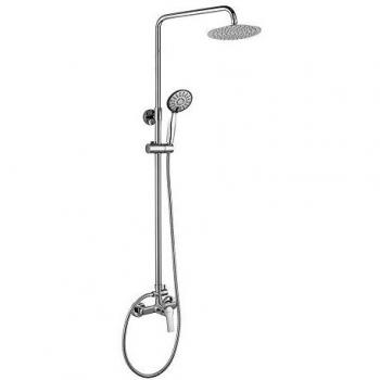 LLAVISAN Columna Ducha Cromo Brillo 150 cm Extra‑larga