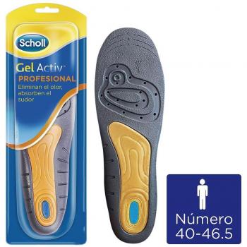 Scholl Soletta Activ Gel Professionale Uomo #Taglia 40-46,5