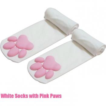 Cute Cat Paw Thigh Highs