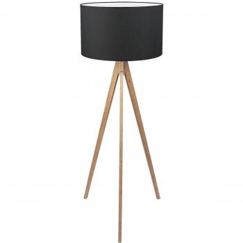 Treviso golvlampa i svart och trä