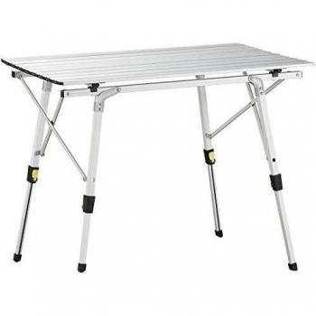 Uquip Variety M Table Pliante en Aluminium Réglable Haute pour 4 Personnes