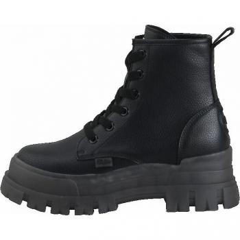 Buffalo ASPHA RLD Women's Mid Boots in Black Lace-up Female Size 10 US Vegan