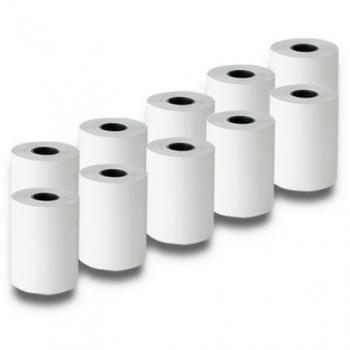 Qoltec 51899 Termiskt Papper Rulle 10-pack Vit 57 mm 16 m