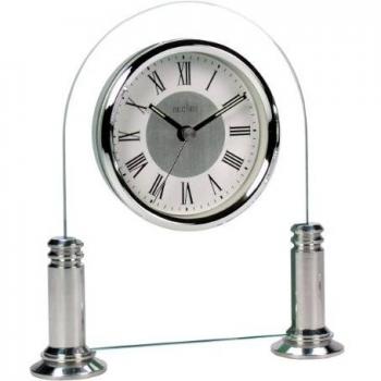 Accontim Bewdley 36427 – Orologio da Tavolo in Argento/bianco