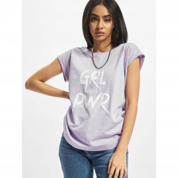 Damen T-Shirt Mister Tee mit GRL PWR Motiv