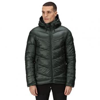 Chaqueta de plumas Regatta Toploft II para hombre, verde, talla M