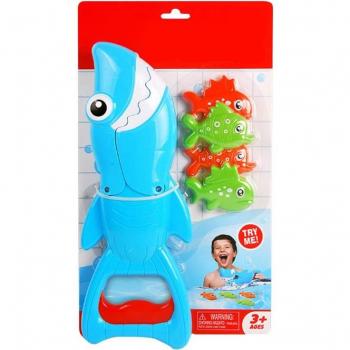 Ensemble de pêche à la baignoire avec poissons