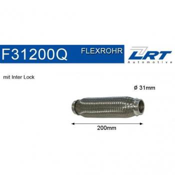 Unidad de Escape LRT F31200Q – Tubo Ondulado y Unión Flexible