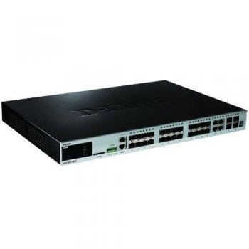 DGS‑3620X: 28‑Port PoE+ SFP Managed Gigabit Switch