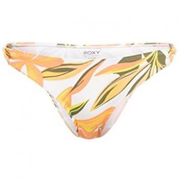 Roxy Mittelhohe Bikinihose für Damen, Weiß, Größe M