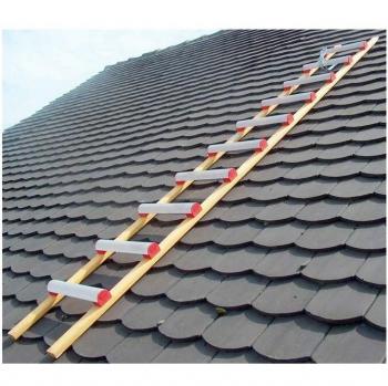 Matisère 2,30 m scala da tetto – Interasse 33 cm – Legno/Alluminio