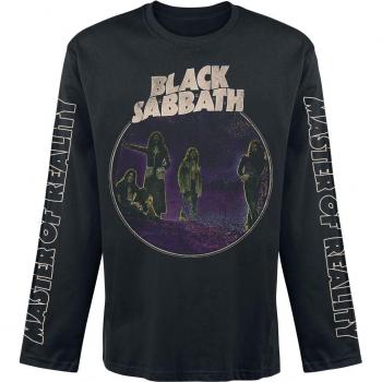 T-shirt manches longues Black Sabbath – Master of Reality Photo – Taille unique (S) – Noir