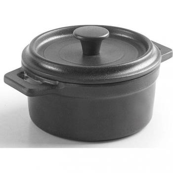 Cocerita 10 cm con Tapa Gris (Lacor 63400)