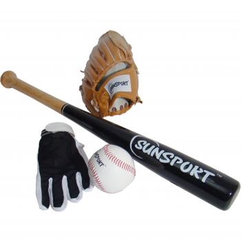 Pro Series Baseball Glove and Bat Package