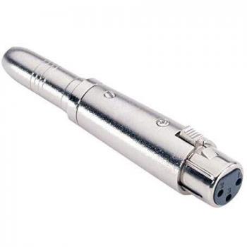 Adapter 6,3 mm Stereo Klinke Female auf XLR Female