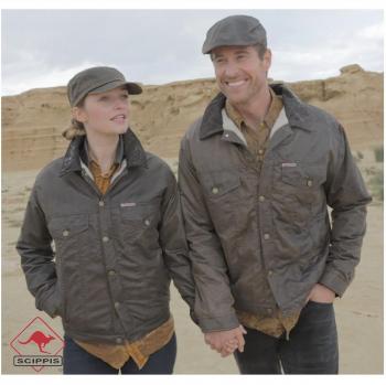 Litchfield Trekker-Jacke Braun – L