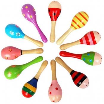 Shaker Enfant Bois 10‑Pièces