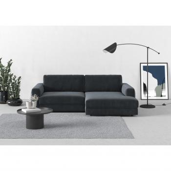 TrendManufaktur Bourbon Ecksofa – Modernes L‑Form Sofa, extra tiefe Sitzfläche, wahlweise mit Sitztiefenverstellung, 88 % Polyester / 12 % Polyacryl