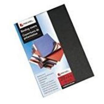 50-Pack Black GBC A4 Leatherbinding Covers