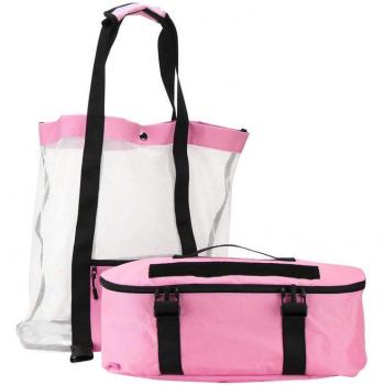 Thermal Insulated Beach Tote with Mesh