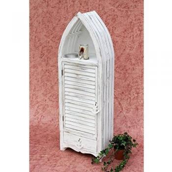 Badschrank DanDiBo 12012 – Shabby White, 123 cm